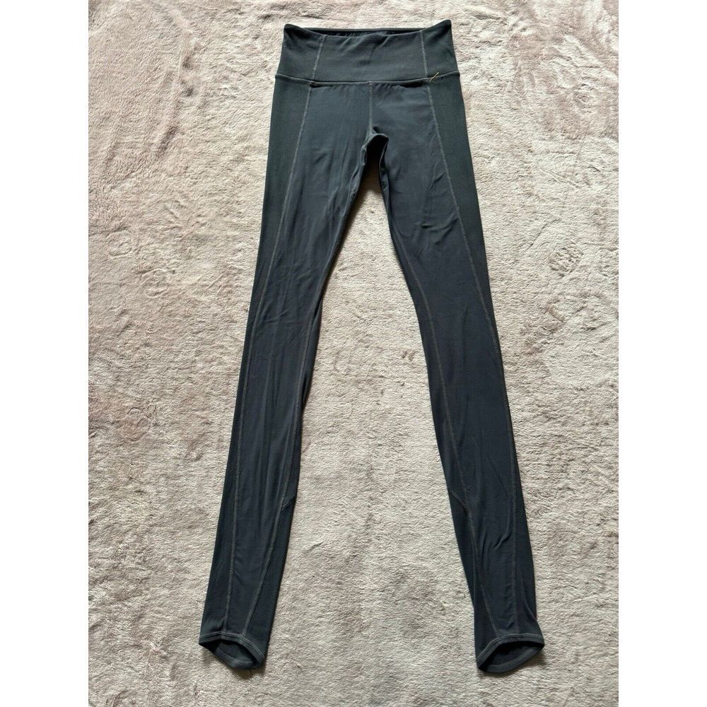 Athleta Leggings Womens Black Yoga Gym Activewear Mid Rise‎ Size Xsmall